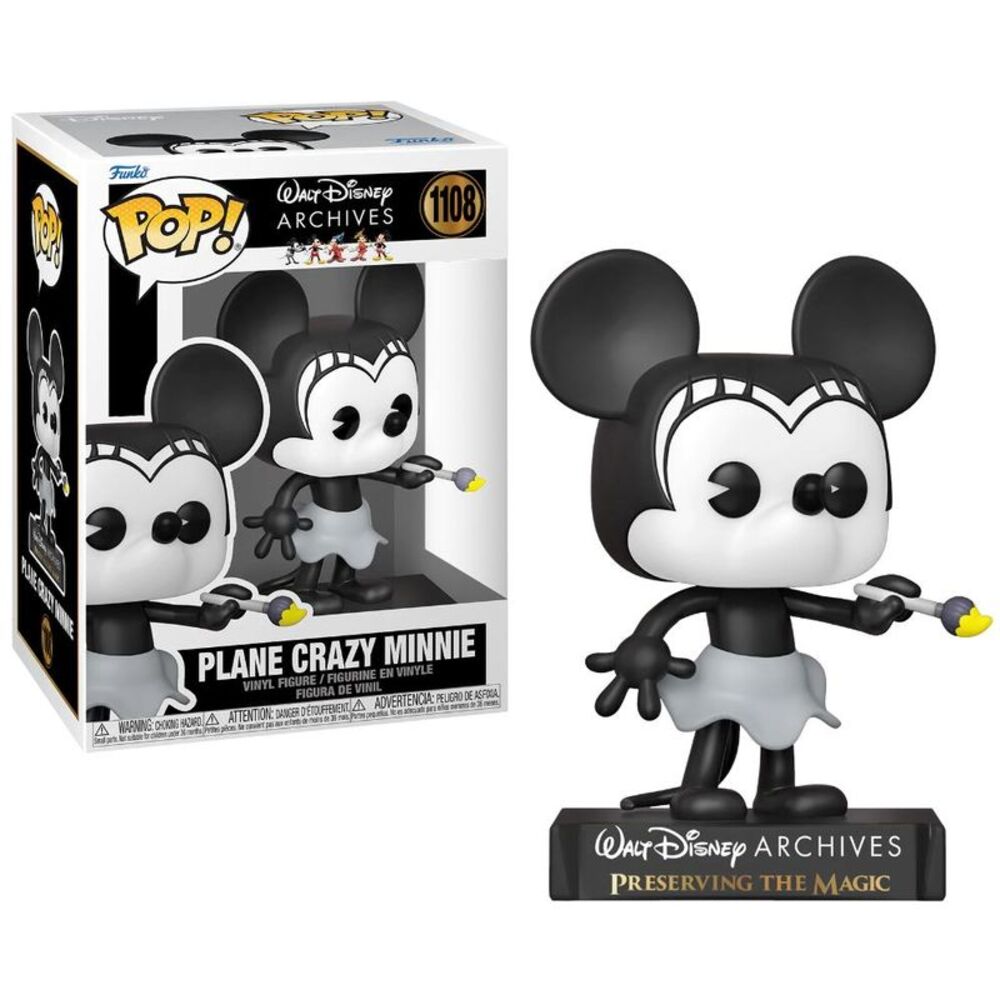 Plane Crazy Minnie Mouse 1928 (Disney) Funko Pop!